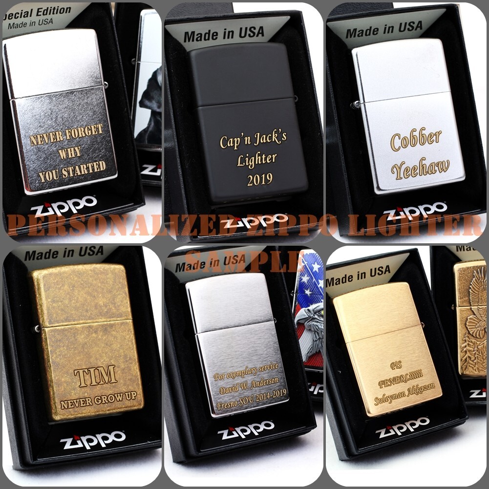 Free Engraving - Zippo Lighter Red Personalizd Gift For Man, Groomsmen, Best Man