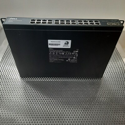 Dell PowerConnect 2824 24-Port Gigabyte Mountable Network Ethernet Switch