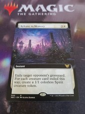 Mtg. 2x Release to Memory. Extended Art. Kamigawa: Neon Dynasty. Nm