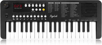 MK1 37 Keys Kids Keyboard Piano, Mini Portable Multi-Function Piano with Excelle