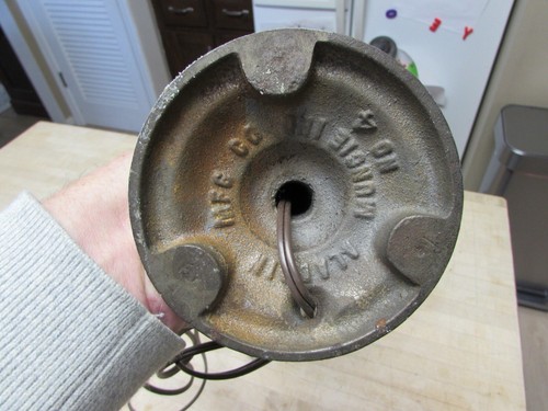 2 ANTIQUE ALADDIN #4 ELECTRIC TABLE LAMP~ALADDIN MANUFACTURING CO. MUNCIE IND. - Picture 14 of 21