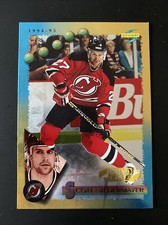 1994-95 Score Hockey Gold Line Scott Niedermayer #22