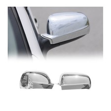 Spiegelkappen Spiegelabdeckung für Skoda Superb 2001-2008 Chrom ABS Silber 2tlg