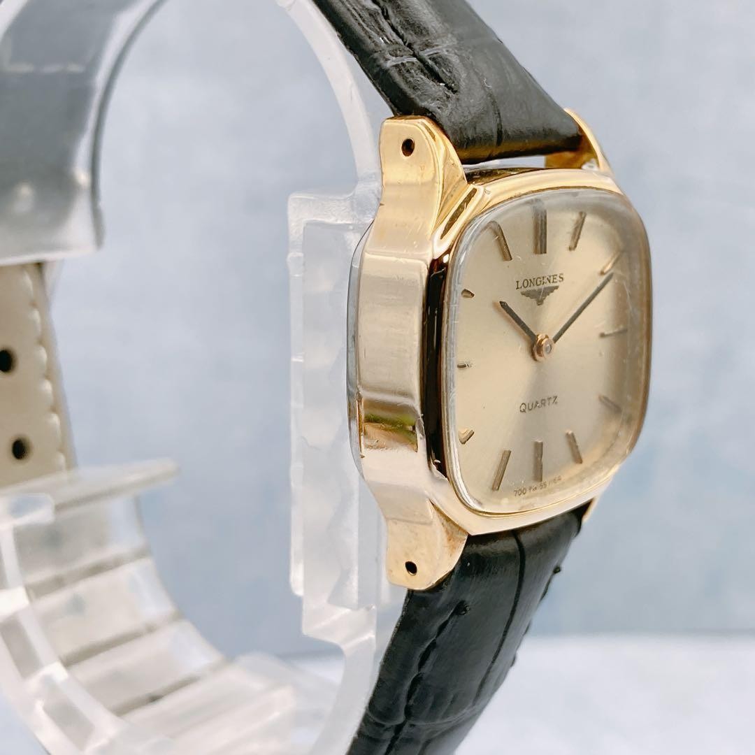 Longines Women's Rectangular Wristwatch Unisex, W… - image 9