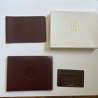 Portafoglio uomo Cartier Will porta banconote o portafoto vintage