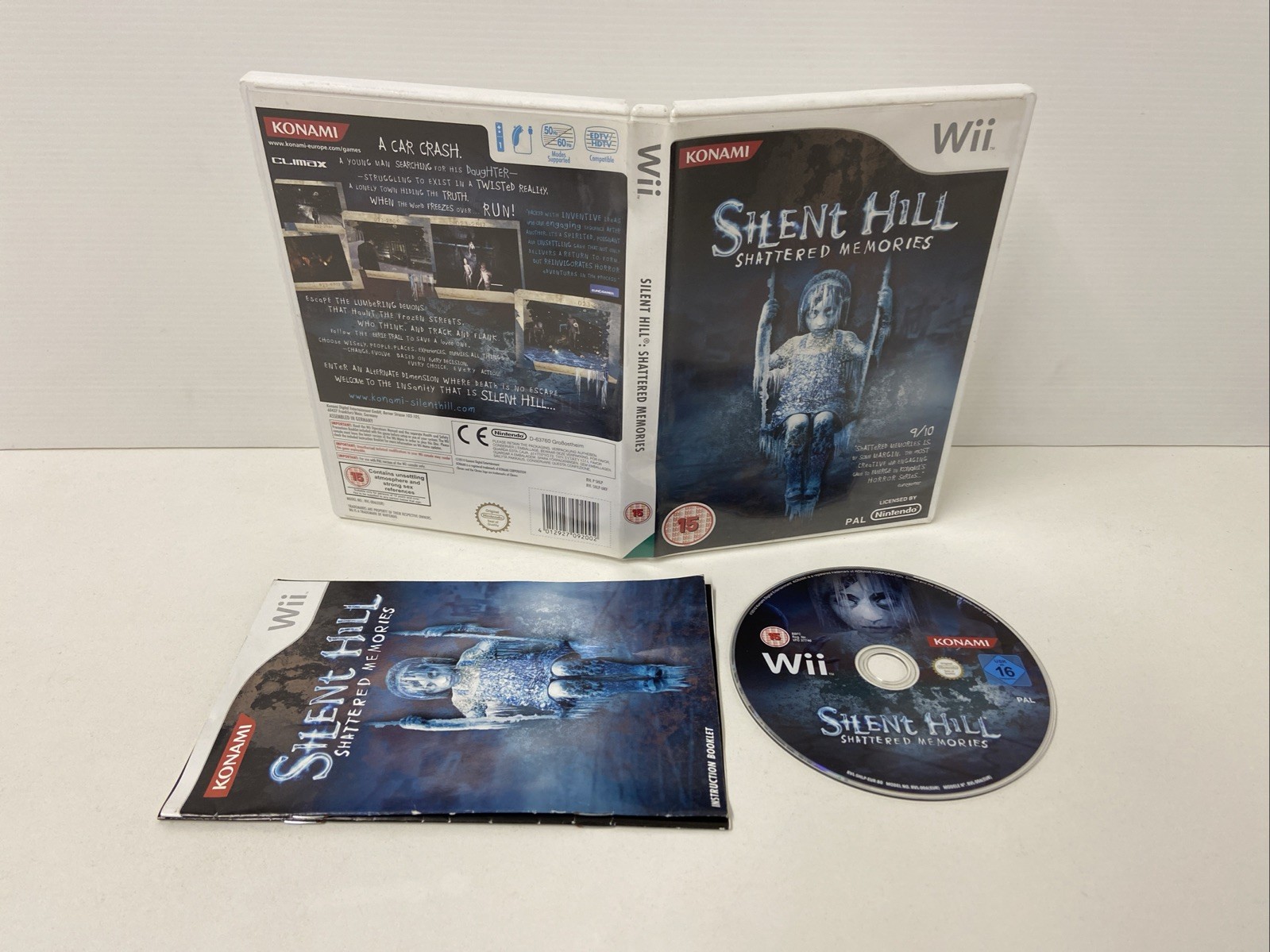 Silent Hill: Shattered Memories Nintendo Wii UK PAL Complete with Manual