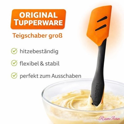 Tupperware TOP Topschaber Teigschaber D167 Griffbereit Silikon Schaber groß, Neu