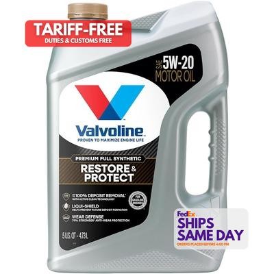 Valvoline 904562, One 5W20 Motor Oil Restore & Protect 5 Quart Bottle Performanc - Picture 1 of 10