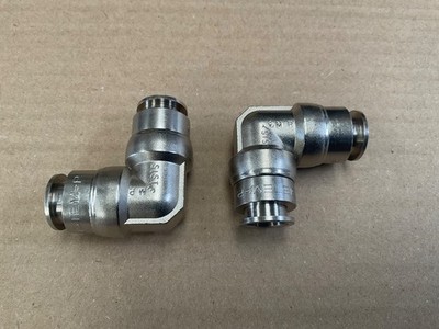 Menge 2 x Sistem Pneumatica  12 mm gleicher Rohrbogen ME12P.