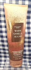 ALL NEW Warm Vanilla Sugar 8 oz Ultimate Hydration Body Cream Bath Body Works