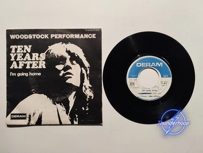 Ten Years After ‎Woodstock – I'm going home (Pochette mat) 45 tours - Photo 1/2
