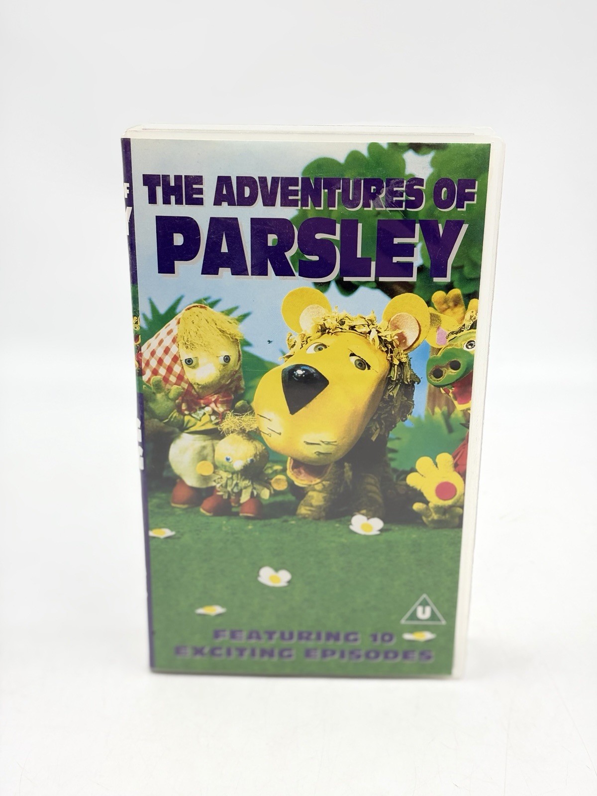 The Adventures of Parsley VHS - PAL UK Video Cartoon Lion Animation