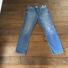 Todd Snyder Vintage Wash Straight Leg Denim Size 32 X 31 Red Line Selvedge