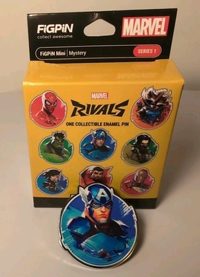 Captain America #Y810 - FiGPiN Marvel Rivals Mystery Mini Series 01
