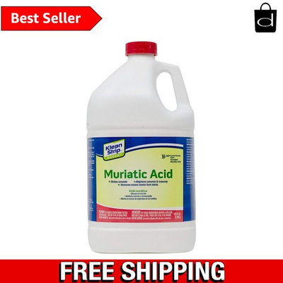 #ad #ad Professional Grade Klean Strip Green Muriatic Acid 1 Gallon Low Fume Formula $18.99