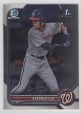 2022 Bowman Draft Chrome Brenner Cox #BDC-196 04qn