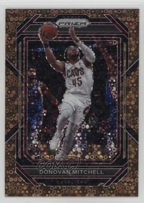 2022-23 Panini Prizm Fast Break Bronze Prizm 15/20 Donovan Mitchell #66 18er