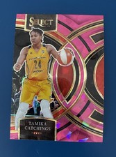 2024 Panini Select WNBA #184 Tamika Catchings Pink Ice Premier