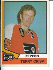 1974-75 OPC HOCKEY #352 TERRY CRISP