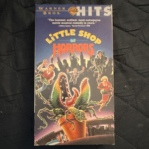 Warner Bros. Hits Little Shop of Horrors VHS Tape (1986) PG-13 NTSC