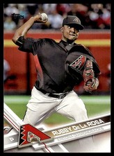 2017 Topps #231 Rubby De La Rosa Arizona Diamondbacks Baseball