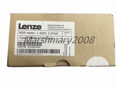 E82EV371K2C200 NEW LENZE E82EV371_2C200   1-240v 0.37kW E82EV371-2C200 #vn