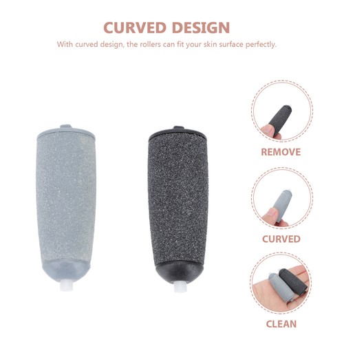 6 Stück Pedi Roller Ersatzköpfe Einwandfrei Fußschleifer Schrubber - Bild 6 von 12