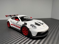 Custom - 136 Porsche 911 Gt3 Rs Model Racing Diecasts Metal Toy White Red