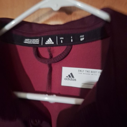 Adidas Game Mode Polo A&M Size S Maroon - Picture 3 of 8