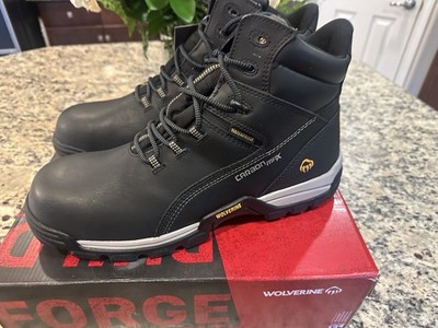 Wolverine Men's Tarmac Waterproof Reflective Composite-Toe 6'' Work Boot Size 13