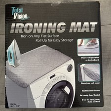 Table Top Ironing Mat Portable Magnetic Any Surface By Total Vision New In Box