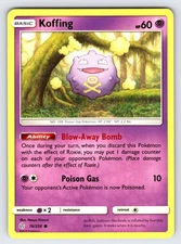 Koffing 76/236 2019 S&M Cosmic Eclipse Pokemon Card TCG Non Holo Common - Nm