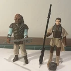 Vintage Kenner Star Wars Princess Leia “Boushh” (Helmet Is POTF 2) & Weequay 83