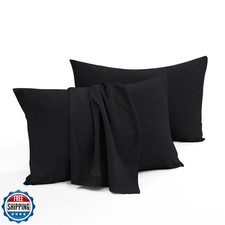 Toddler Travel Pillow Cover 100 Egypatian Cotton Pillowcase Set of 2 with Zi