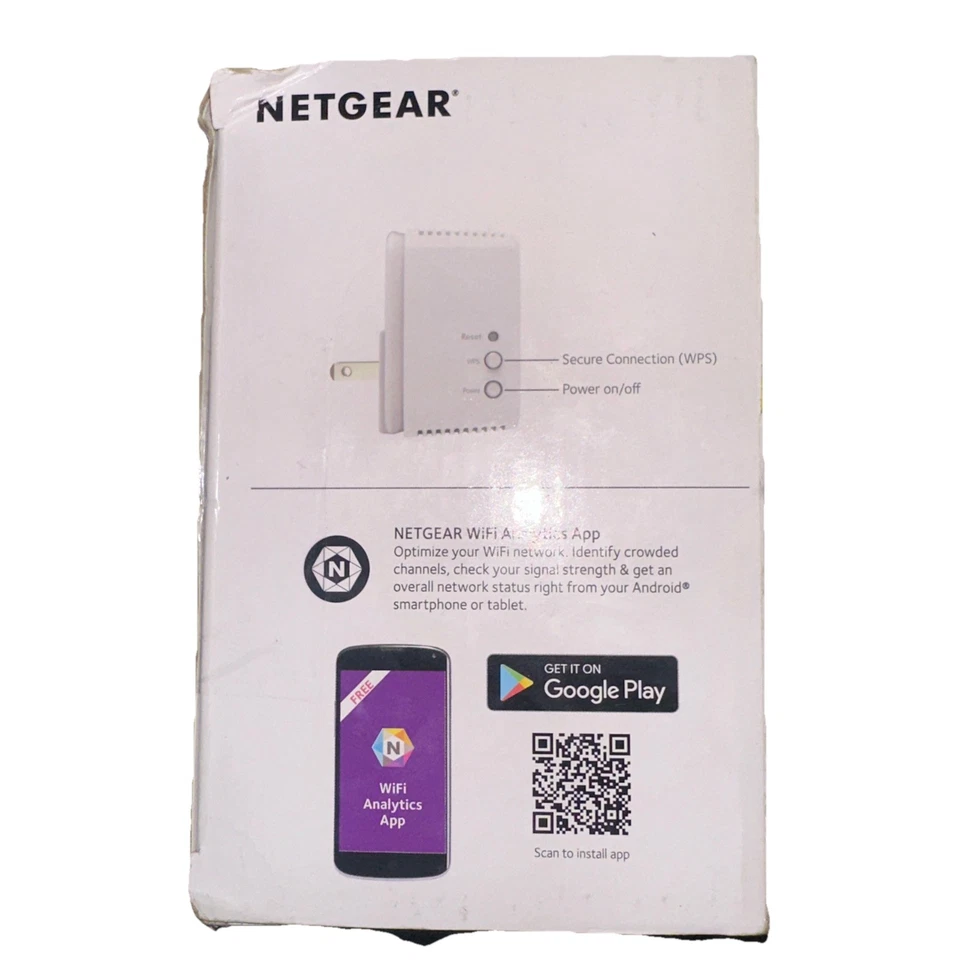 Brand New NETGEAR EX6110-100NAS AC1200 Dual Band Wi-Fi Range Extender - Image 4 of 4