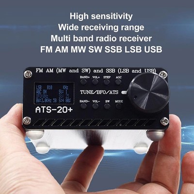 Multi Band ATS20 Plus Radioempfänger für verbessertes Hörerlebnis