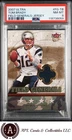 2007 Ultra #FG-TB Tom Brady Field Generals-Jersey PSA 8