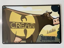 Jailbreak Brewing Wu Tang Clan Sign - C.R.E.A.M Craft Beer - 90’s Hip Hop