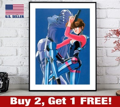 Bubblegum Crisis Poster 18'' x 24'' Print 80s 90s Anime Manga Wall Art 4