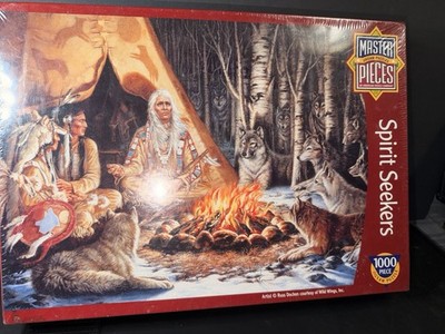 SPIRIT SEEKERS (Master Pieces) -- 1000 Piece Jigsaw Puzzle -- SEALED