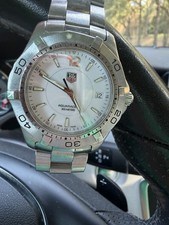 TAG Heuer Aquaracer 300m Quartz 39mm White Dial Date Stainless Steel