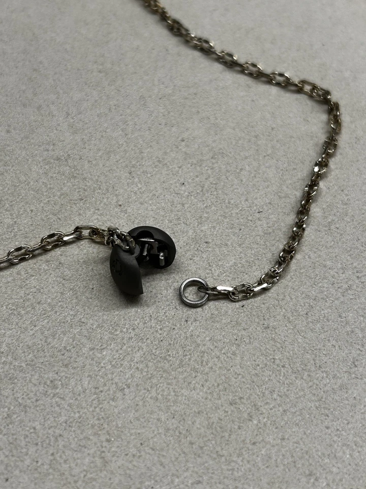 dodo collana Titanio E Argento - Immagine 4 di 4