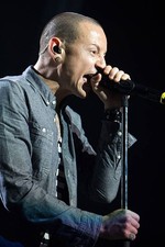 Chester Bennington of Linkin Park at the Honda Civic Tour at The P- Old Photo 4