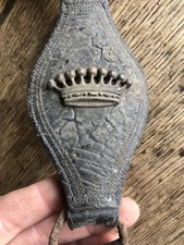 Elément d'harnais d'attelage de cheval avec une couronne de comte. Fin XIXème.