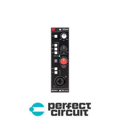 Harrison 32Cpre+ 500 Series Microphone Preamp PRO AUDIO DEMO PERFECT CIRCUIT