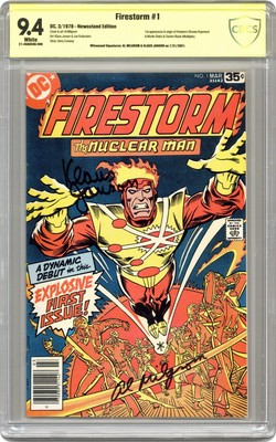 Firestorm #1 CBCS 9.4 Zeitungskiosk Ss Milgrom / Janson 1978 21-40ADE66-006