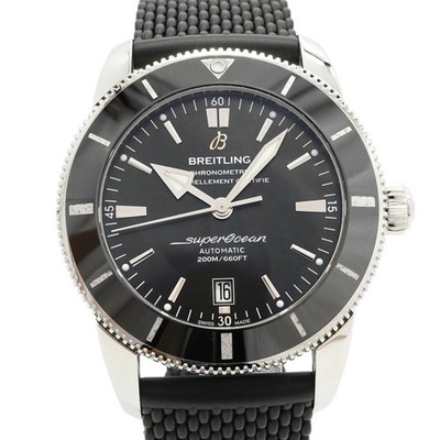 Breitling Superocean 46 AB2020 Black Dial Men's Watch GZl1i6ob