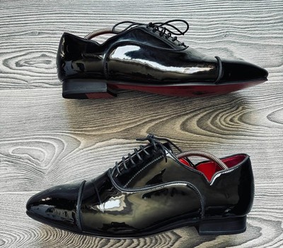Christian Louboutin Greggo Patent Oxford Shoes size 46