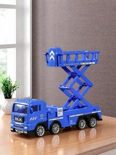 Kids Friction Construction Truck Toy Transforming Folding Transport Vehicle
