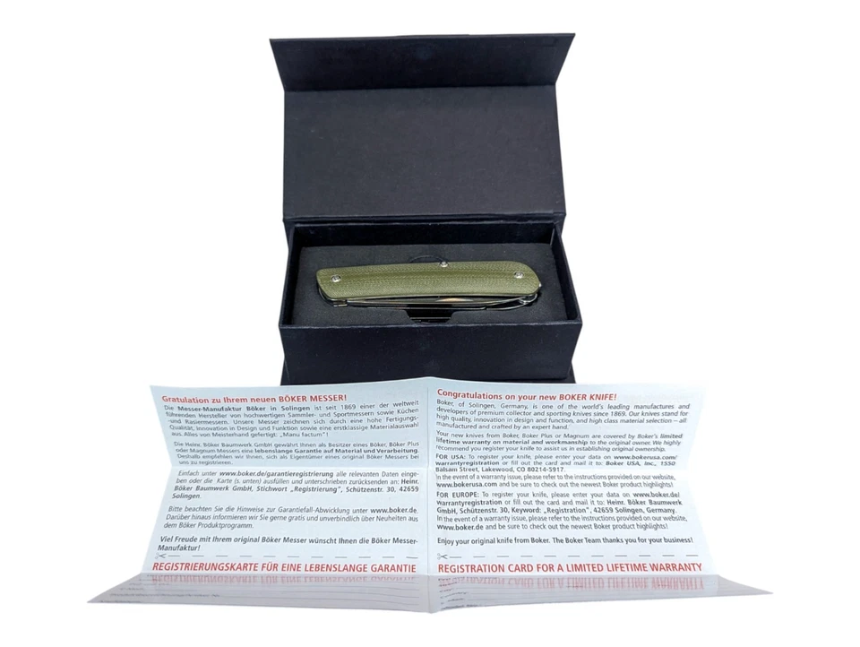 Boker Tech Tool City 2 Cuchillo Plegable Multiherramienta Ejército Suizo Navaja de Bolsillo con Caja Foto 4 de 4